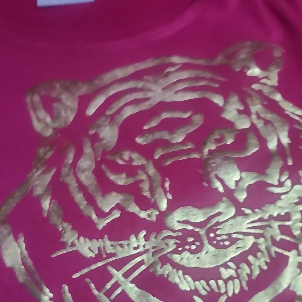 Vintage Pink Tiger Tshirt - Picture 4 of 7